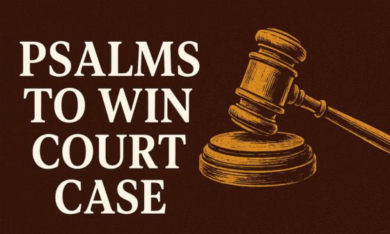 Psalms to Win Court Case