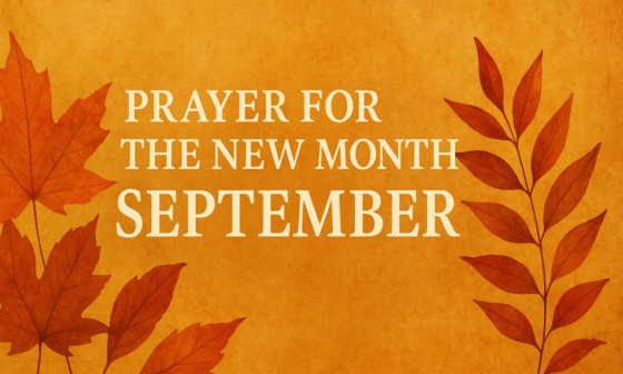 Prayer for the New Month of September
