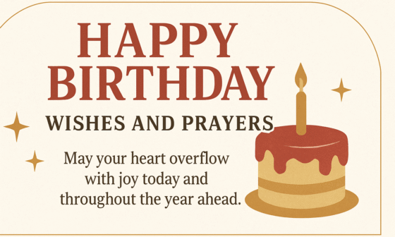 Happy Birthday Wishes and Prayers