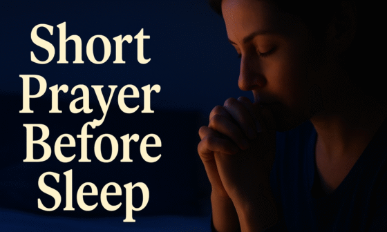 Short Prayer Before Sleep