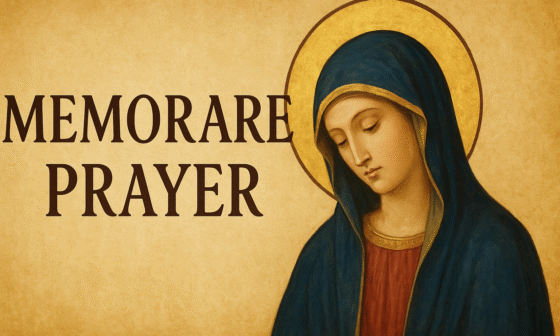 The Memorare Prayer