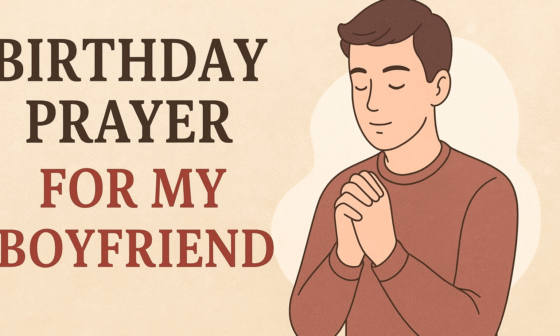 Birthday Prayer for My Boyfriend