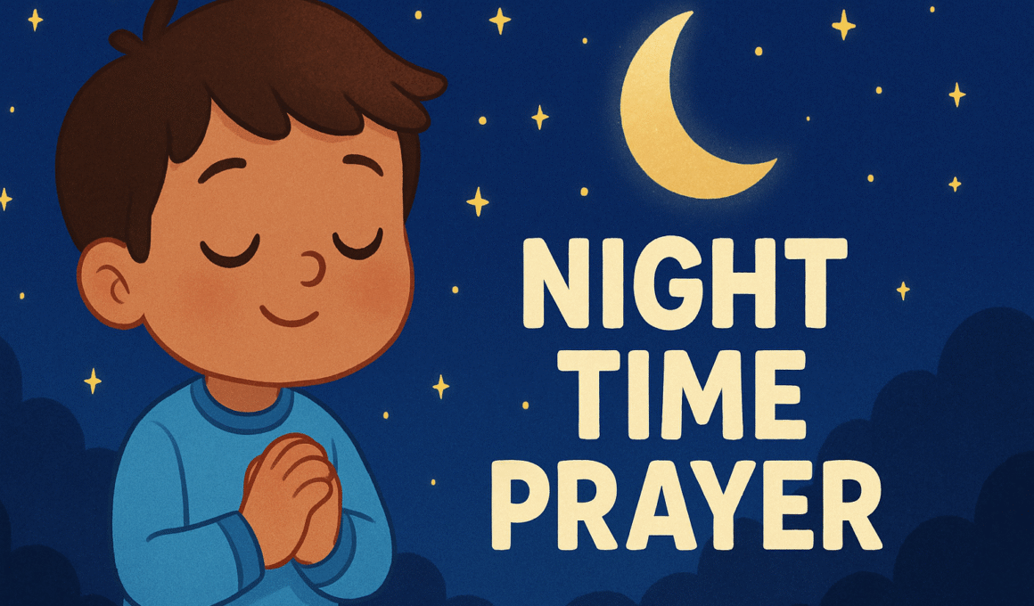 Night Time Prayers for Kids