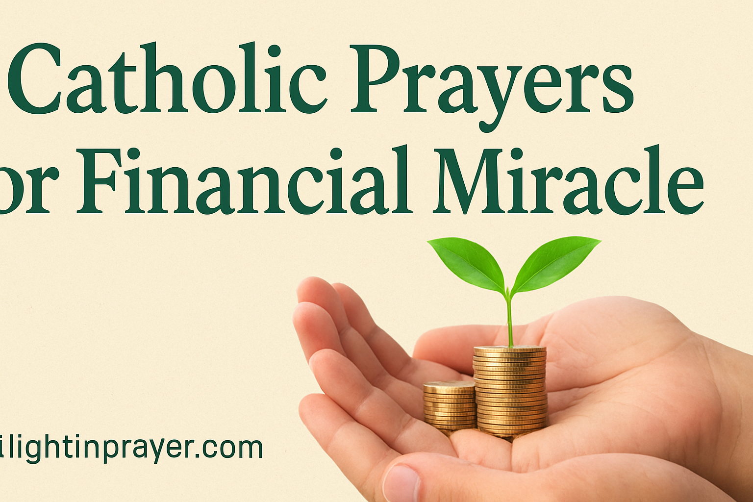 Catholic Prayers for Financial Miracle