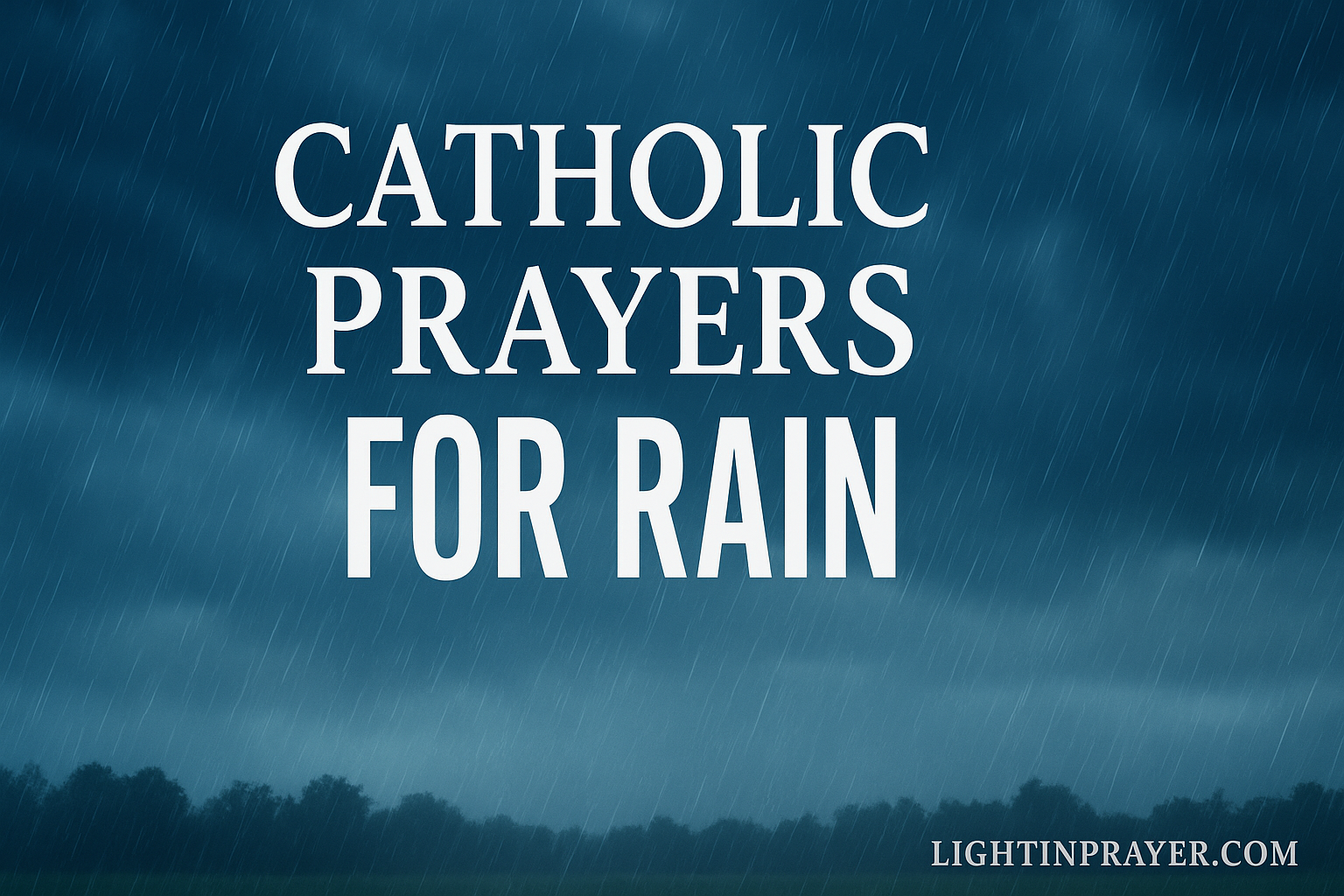 Catholic Prayers For Rain With Bible Verses Catholic Prayers For Rain
