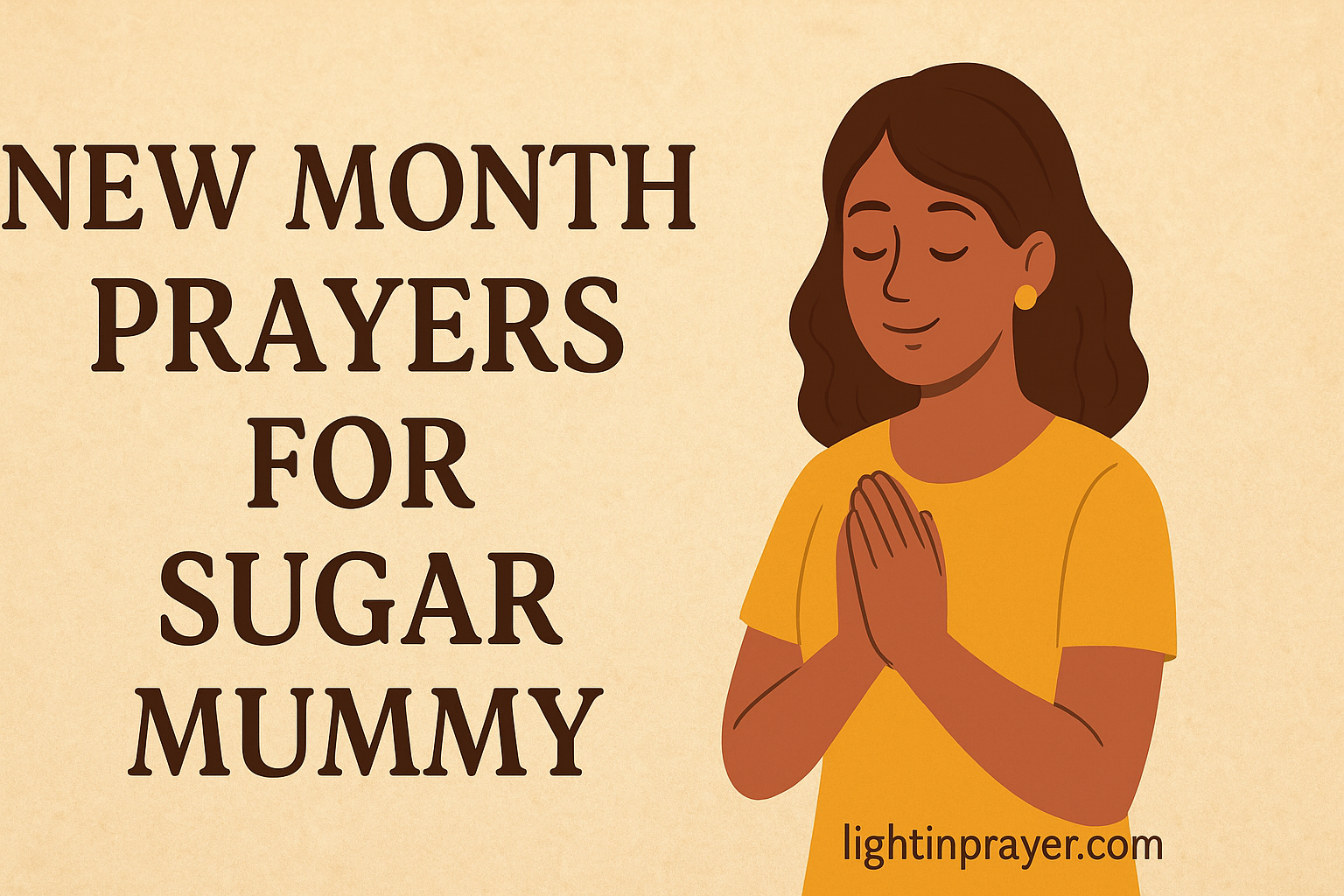 New Month Prayers for Sugar Mummy