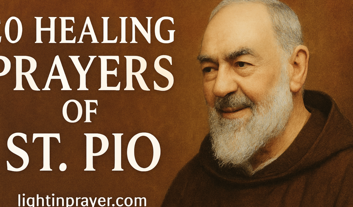 Healing Prayers of St. Pio