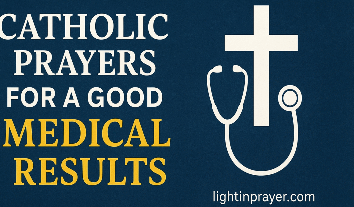 20+ Powerful Catholic Prayer for Good Medical Test Results with Scriptures